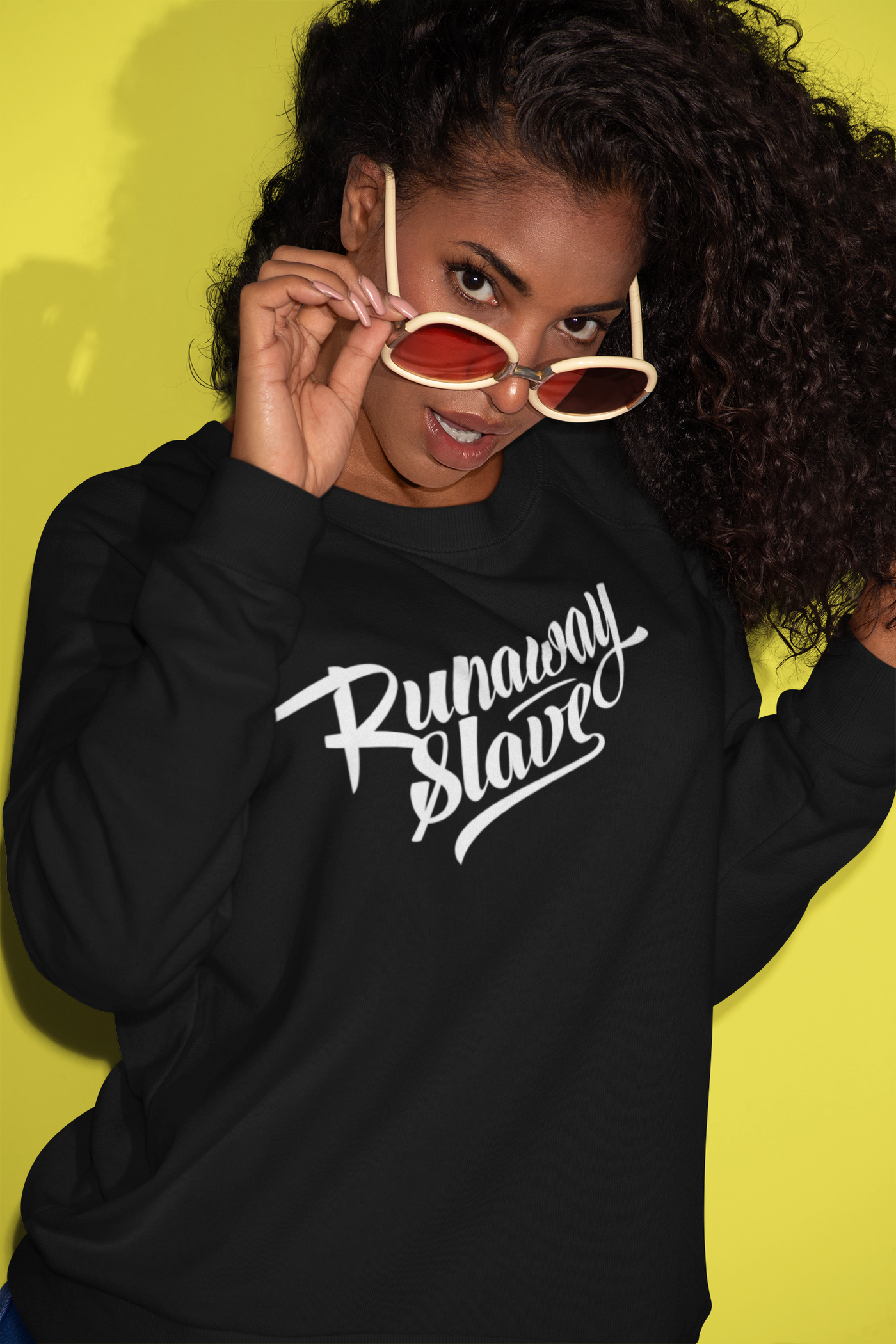 Runaway Slave Unisex Premium Sweatshirt