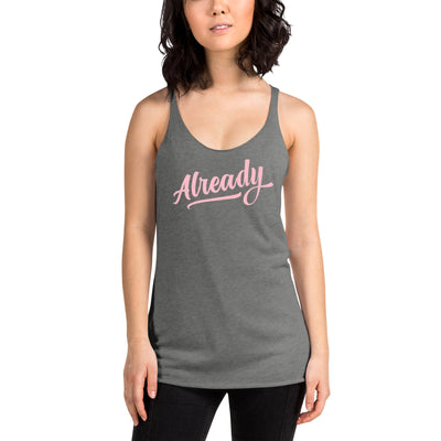 Runaway Slave Already Racerback Tank